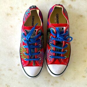 Converse - One of a Kind Hand Painted by Oaxacan artisans